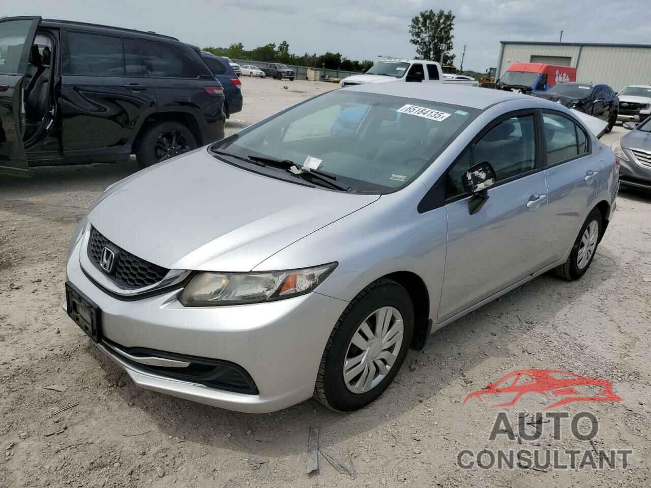 HONDA CIVIC 2013 - 19XFB2F59DE050203