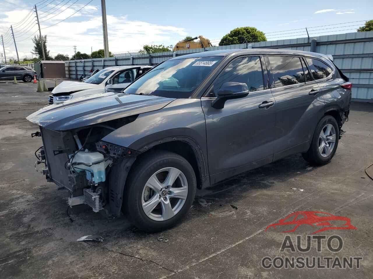 TOYOTA HIGHLANDER 2021 - 5TDZZRAH9MS033541