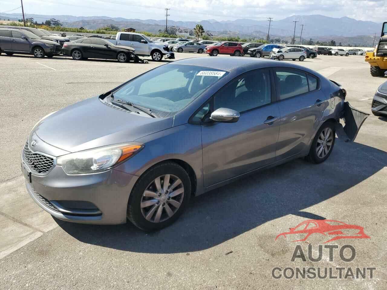 KIA FORTE 2016 - KNAFX4A69G5574168