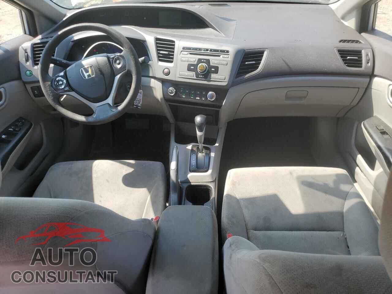HONDA CIVIC 2012 - 19XFB2F50CE357533