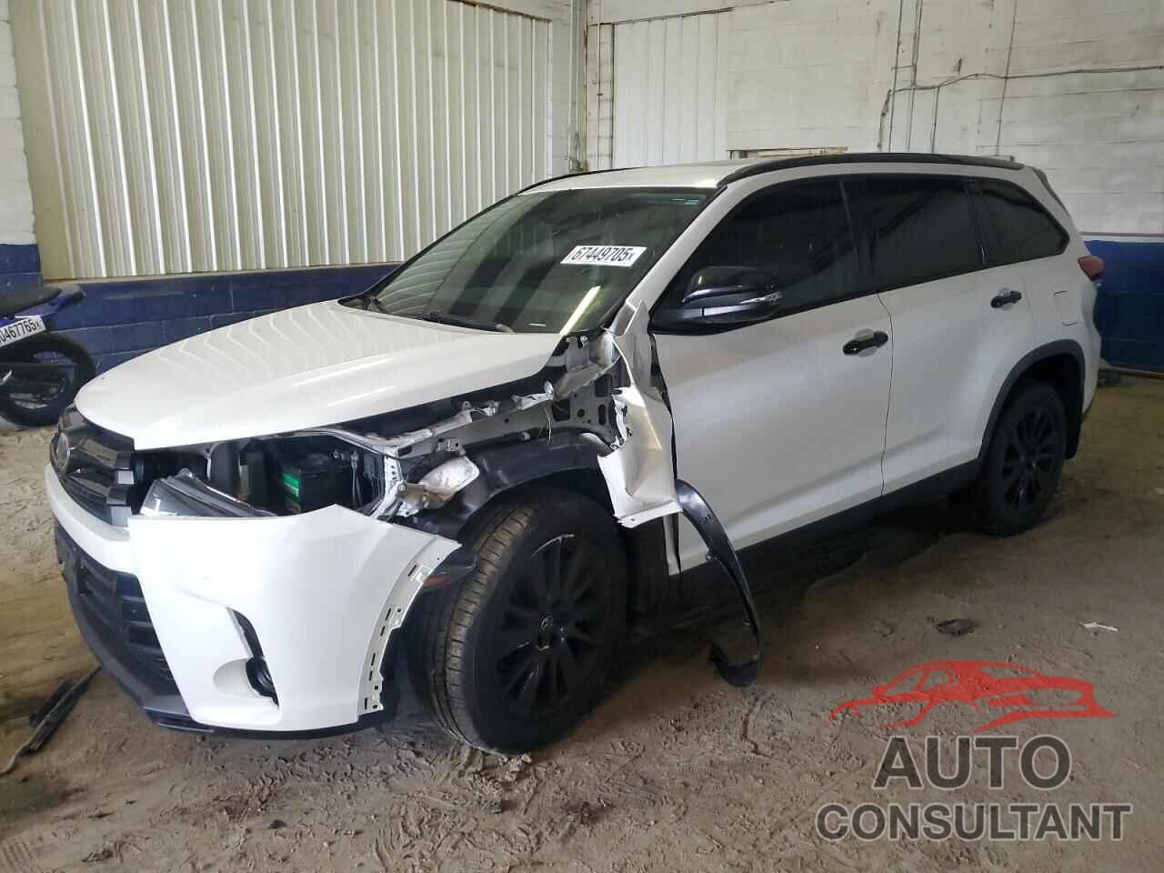 TOYOTA HIGHLANDER 2019 - 5TDJZRFH4KS962863
