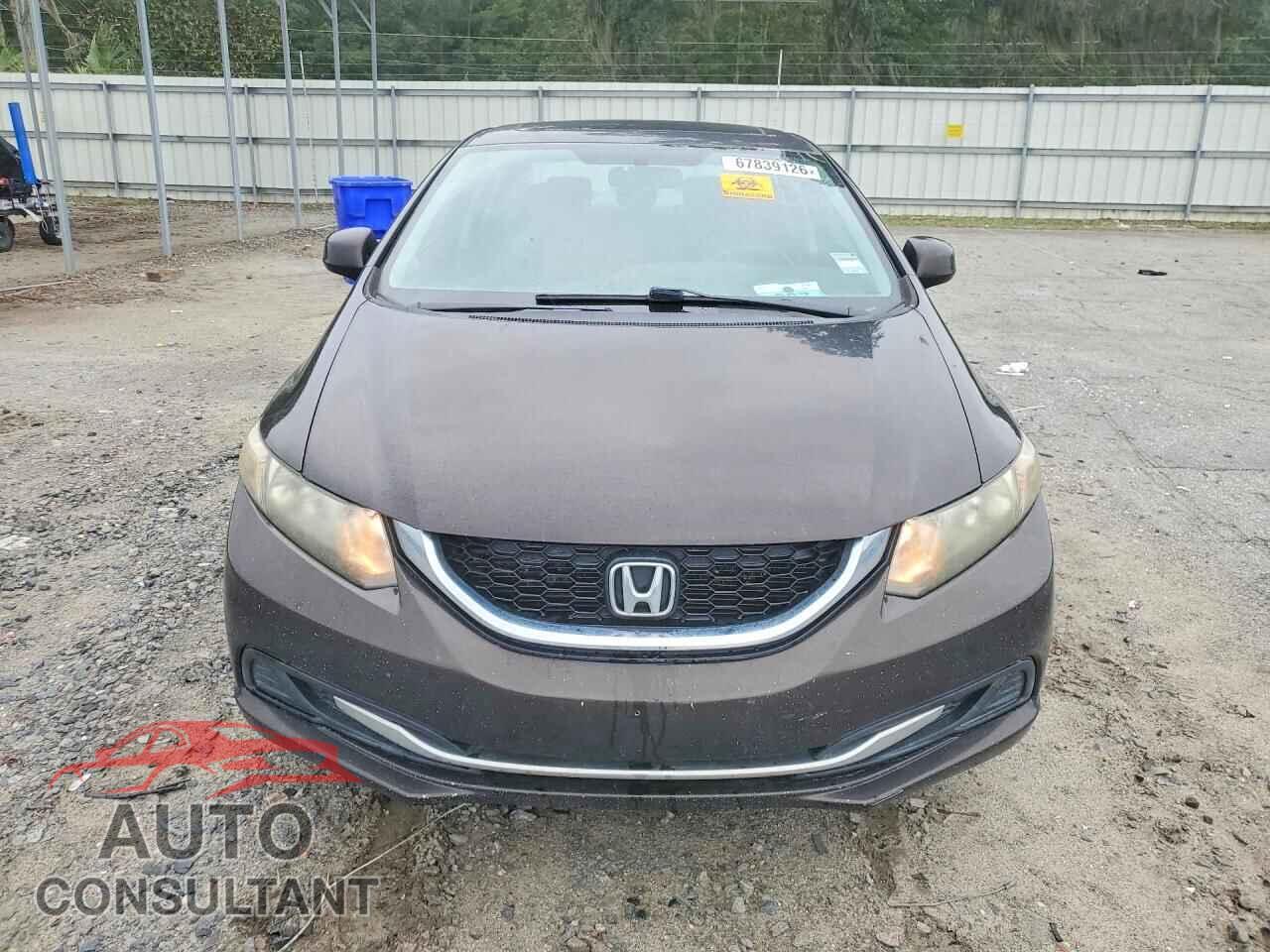 HONDA CIVIC 2013 - 19XFB2F80DE067563