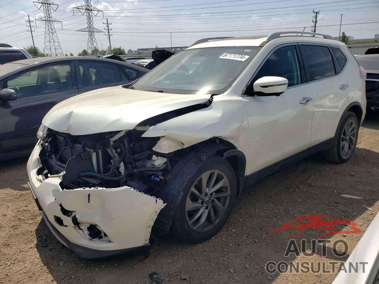 NISSAN ROGUE 2016 - 5N1AT2MV8GC742907