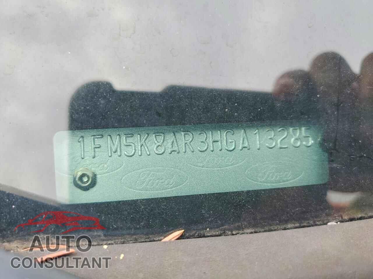 FORD EXPLORER 2017 - 1FM5K8AR3HGA13285