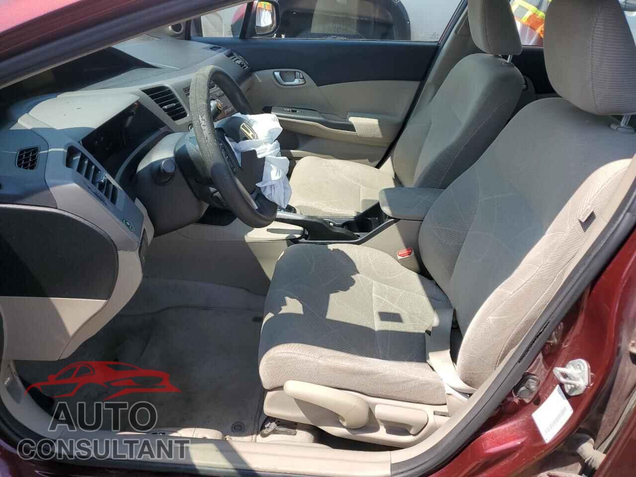 HONDA CIVIC 2012 - 2HGFB2F82CH514852