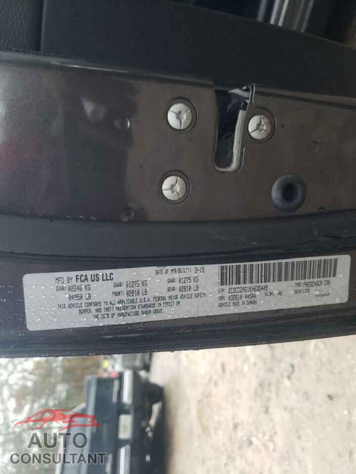 DODGE CHALLENGER 2019 - 2C3CDZAG1KH635409