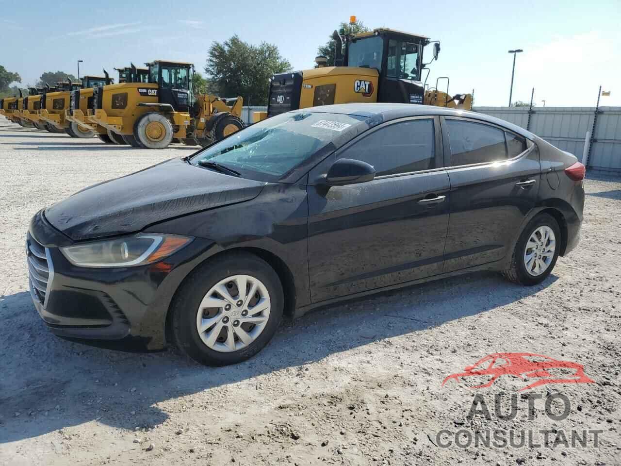 HYUNDAI ELANTRA 2017 - KMHD74LF7HU424814