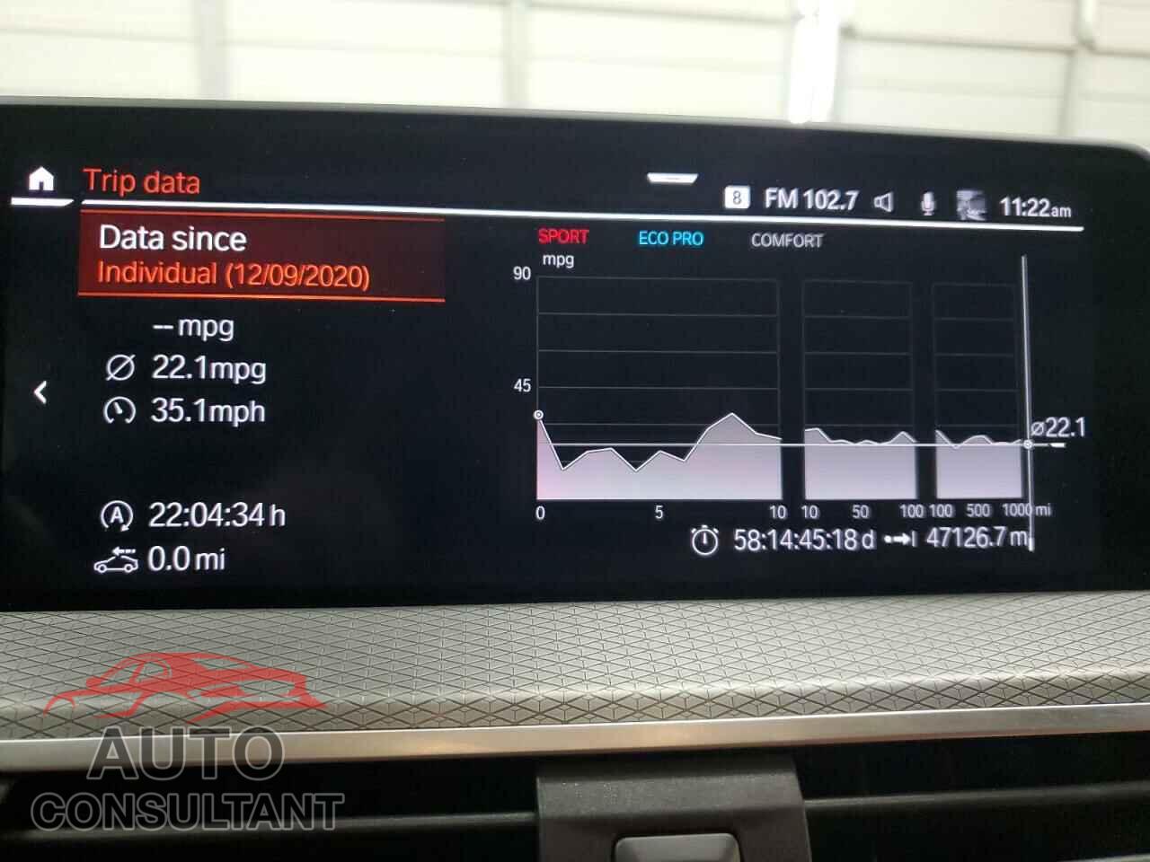 BMW X3 2021 - 5UXTY9C09M9F30833