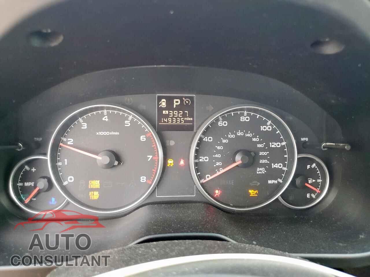 SUBARU OUTBACK 2013 - 4S4BRCBC8D3228187