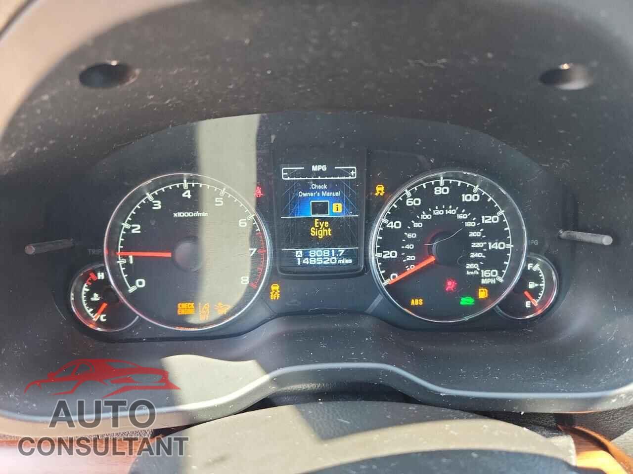 SUBARU OUTBACK 2013 - 4S4BRDPC8D2307170