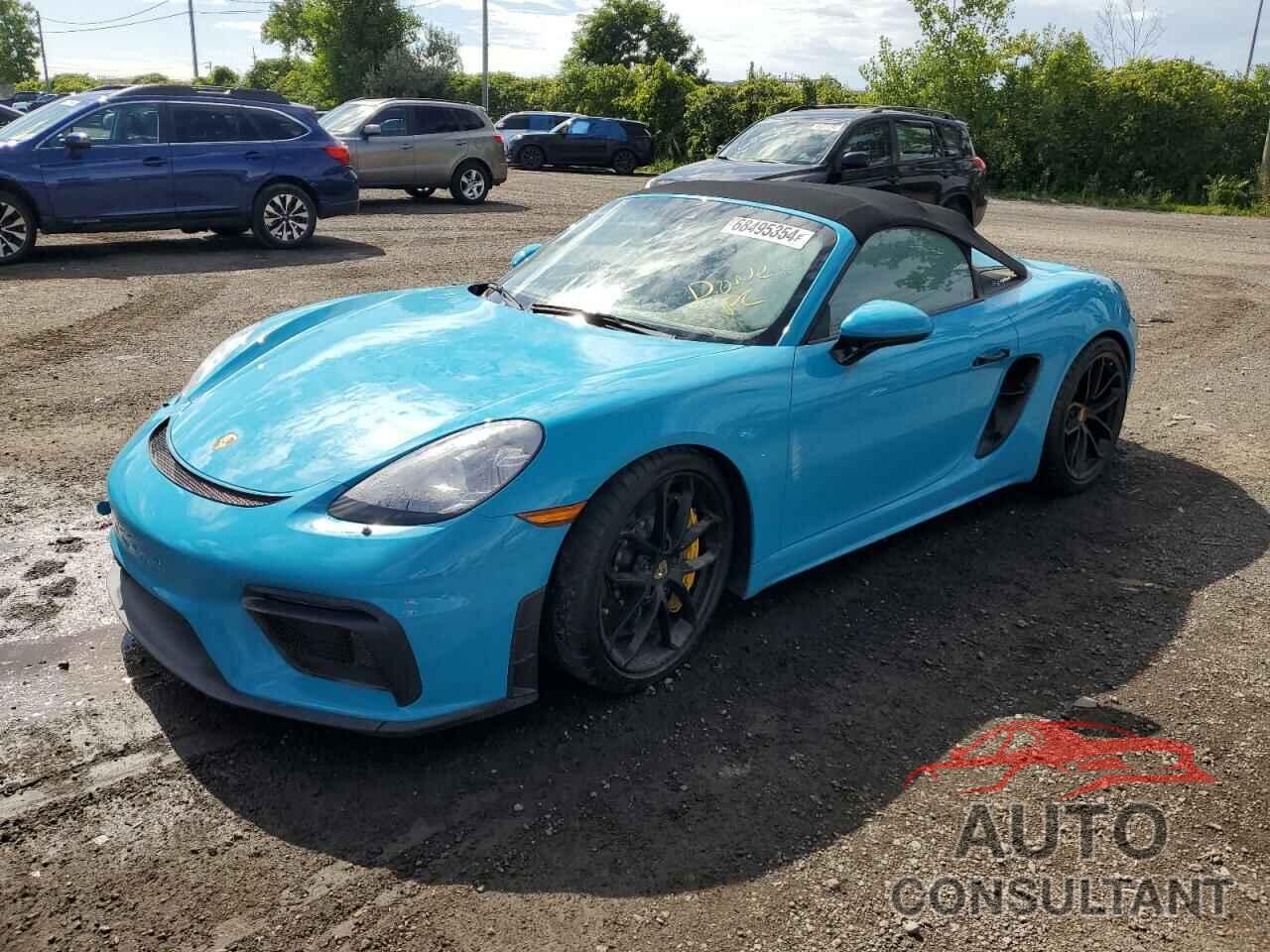 PORSCHE BOXSTER 2020 - WP0CC2A80LS240453