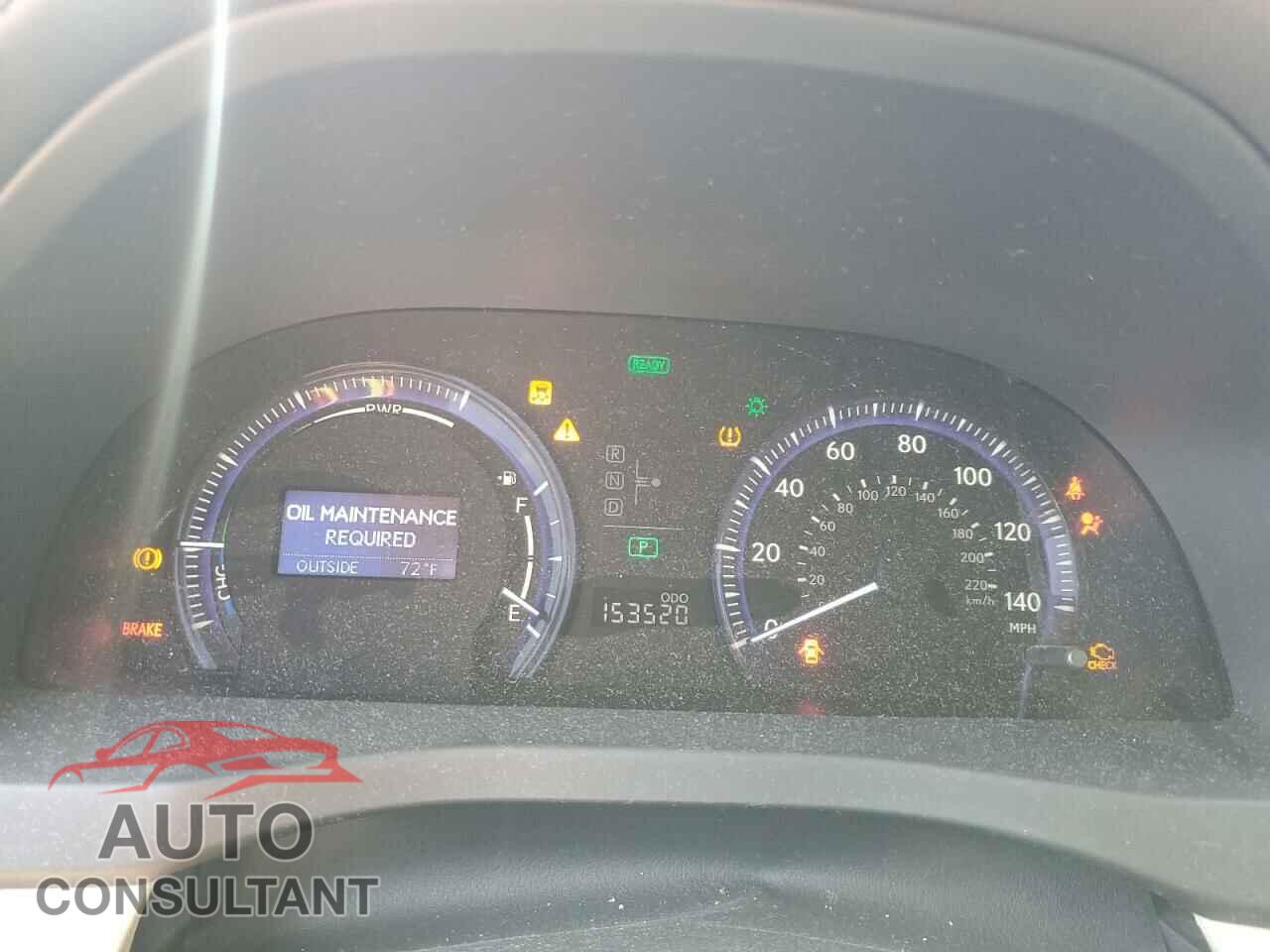 LEXUS HS 2011 - JTHBB1BA2B2044103
