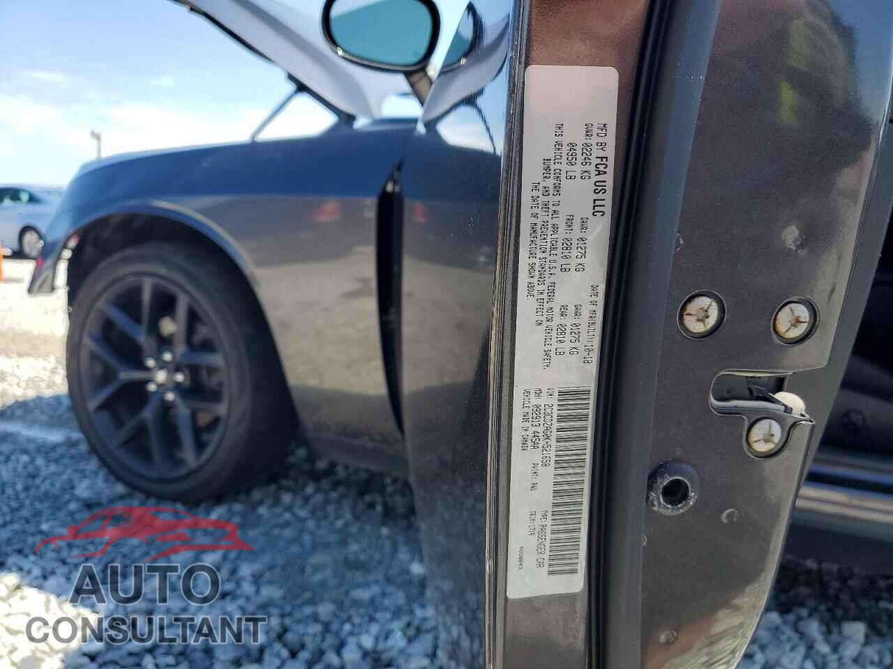 DODGE CHALLENGER 2019 - 2C3CDZAG0KH521658