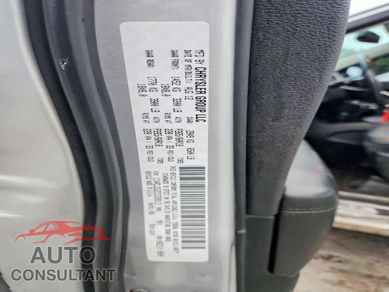 DODGE DURANGO 2013 - 1C4RDJDG2DC539913