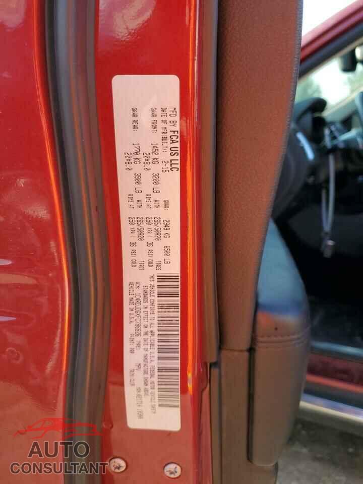 DODGE DURANGO 2015 - 1C4RDJDGXFC786826