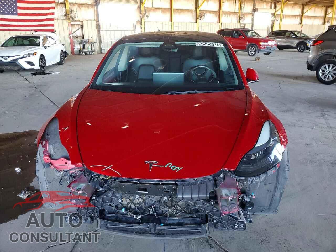 TESLA MODEL 3 2022 - 5YJ3E1EB7NF285464