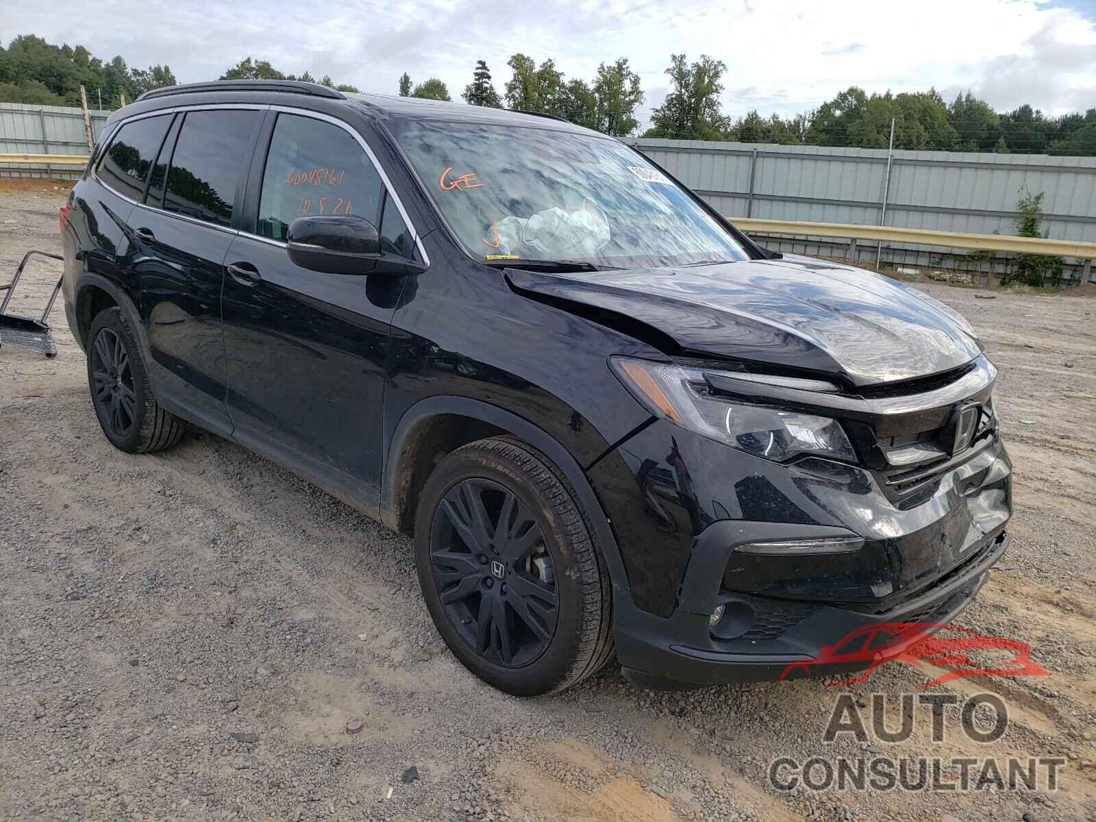 HONDA PILOT 2021 - 5FNYF6H21MB008397