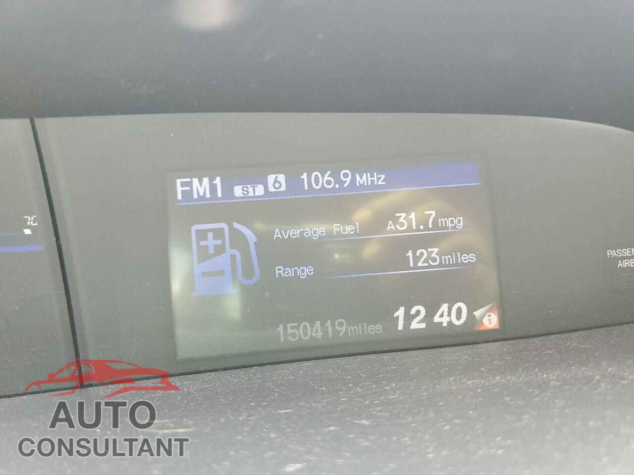 HONDA CIVIC 2012 - 19XFB2F51CE371912