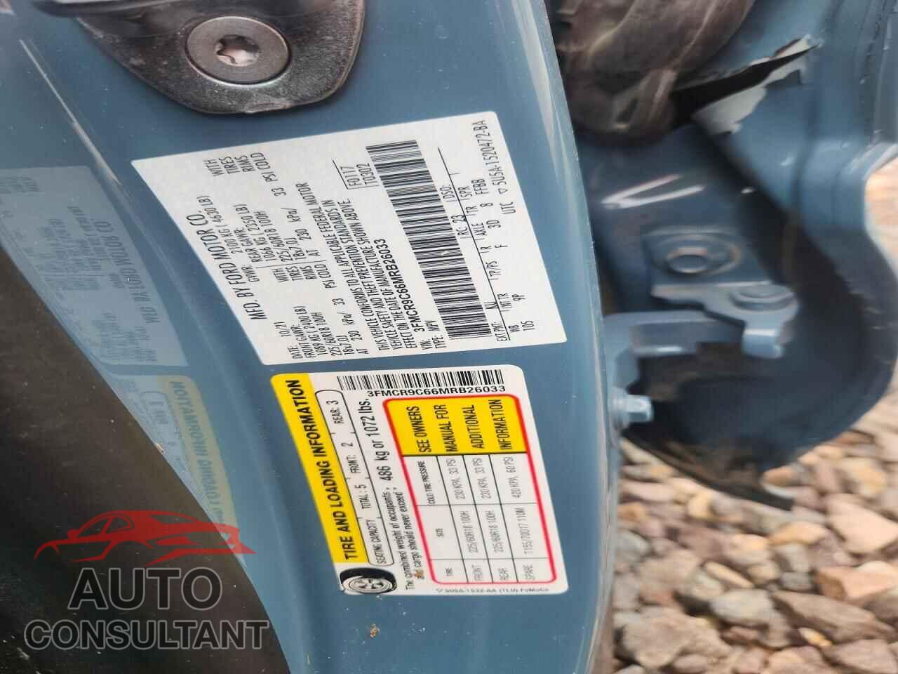 FORD BRONCO 2021 - 3FMCR9C66MRB26033