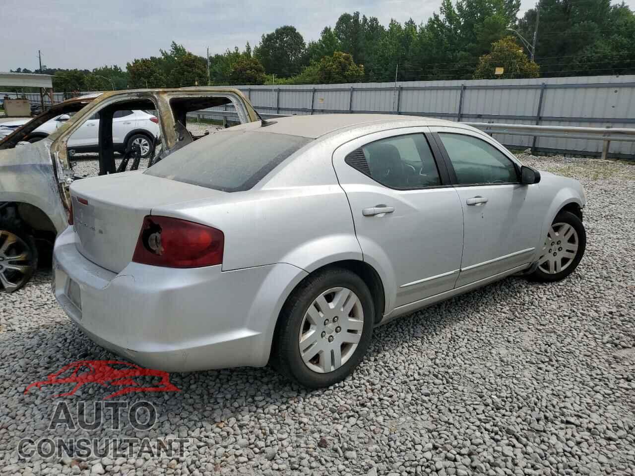 DODGE AVENGER 2012 - 1C3CDZAB3CN167566