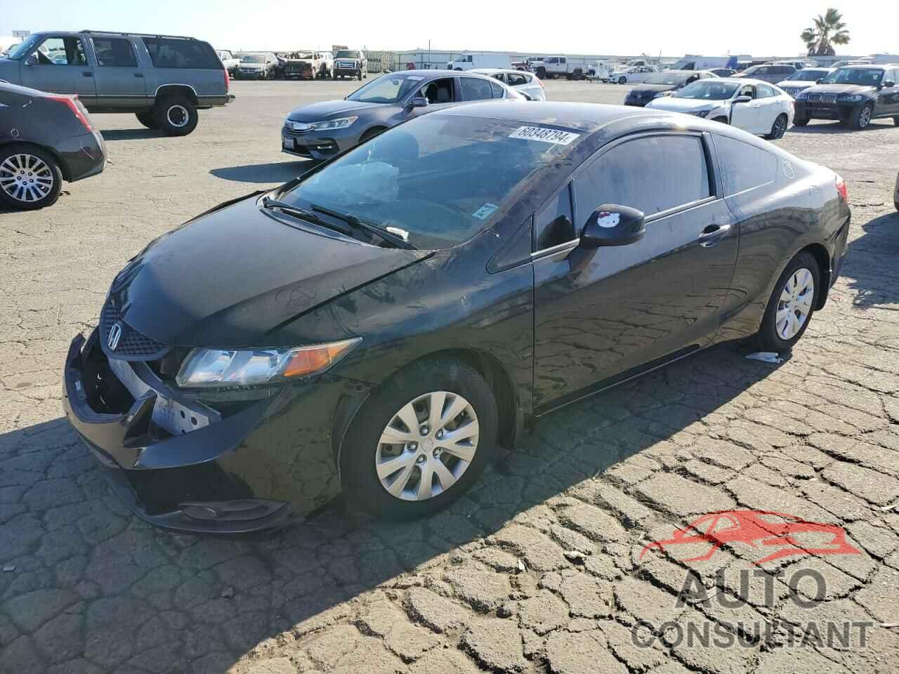 HONDA CIVIC 2012 - 2HGFG3B57CH538499
