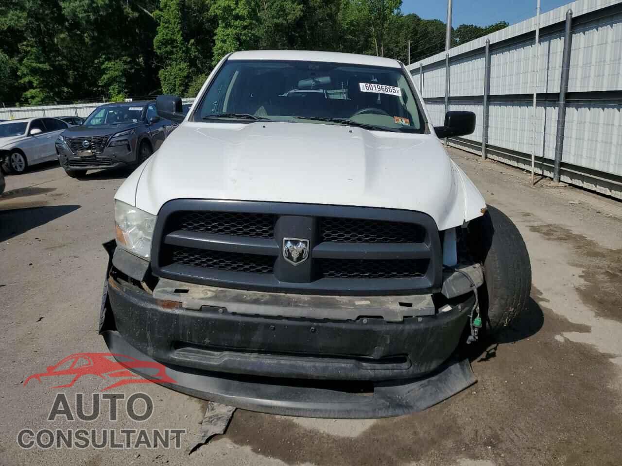 DODGE RAM 1500 2012 - 1C6RD7KP4CS241364