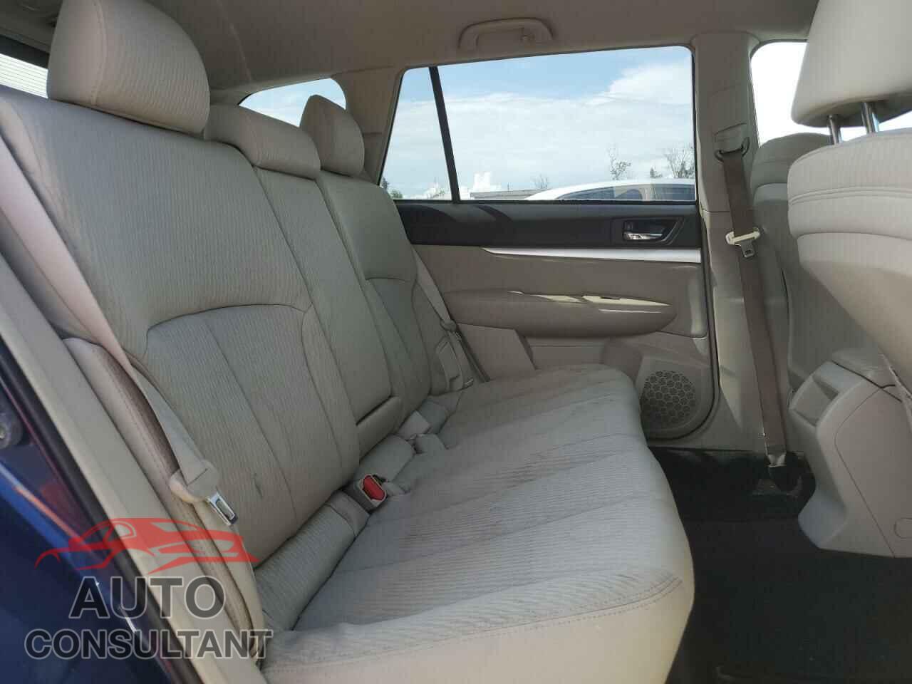 SUBARU OUTBACK 2011 - 4S4BRBCC4B3365259