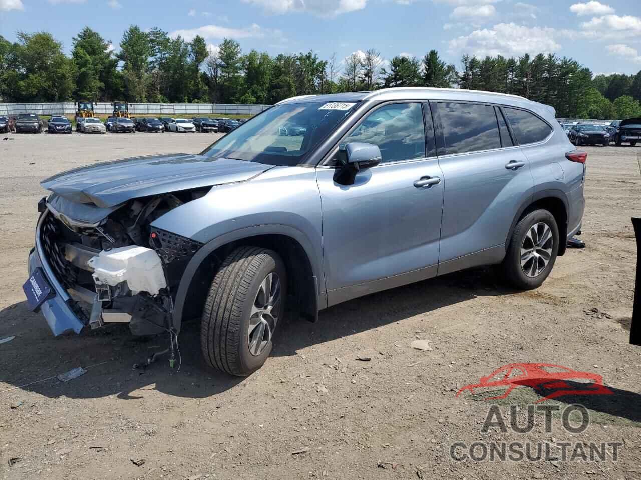 TOYOTA HIGHLANDER 2022 - 5TDGZRBH1NS172196