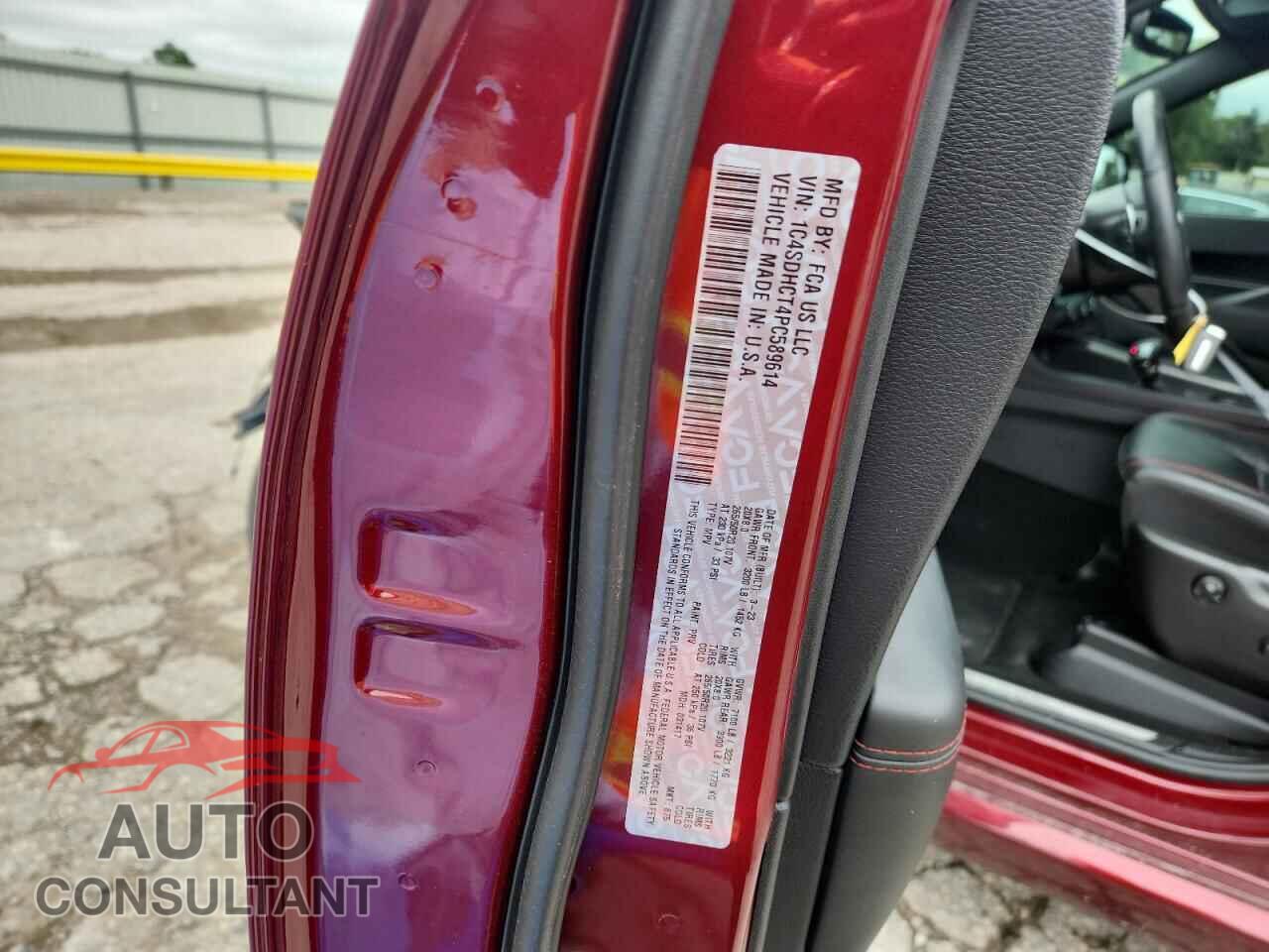 DODGE DURANGO 2023 - 1C4SDHCT4PC589614