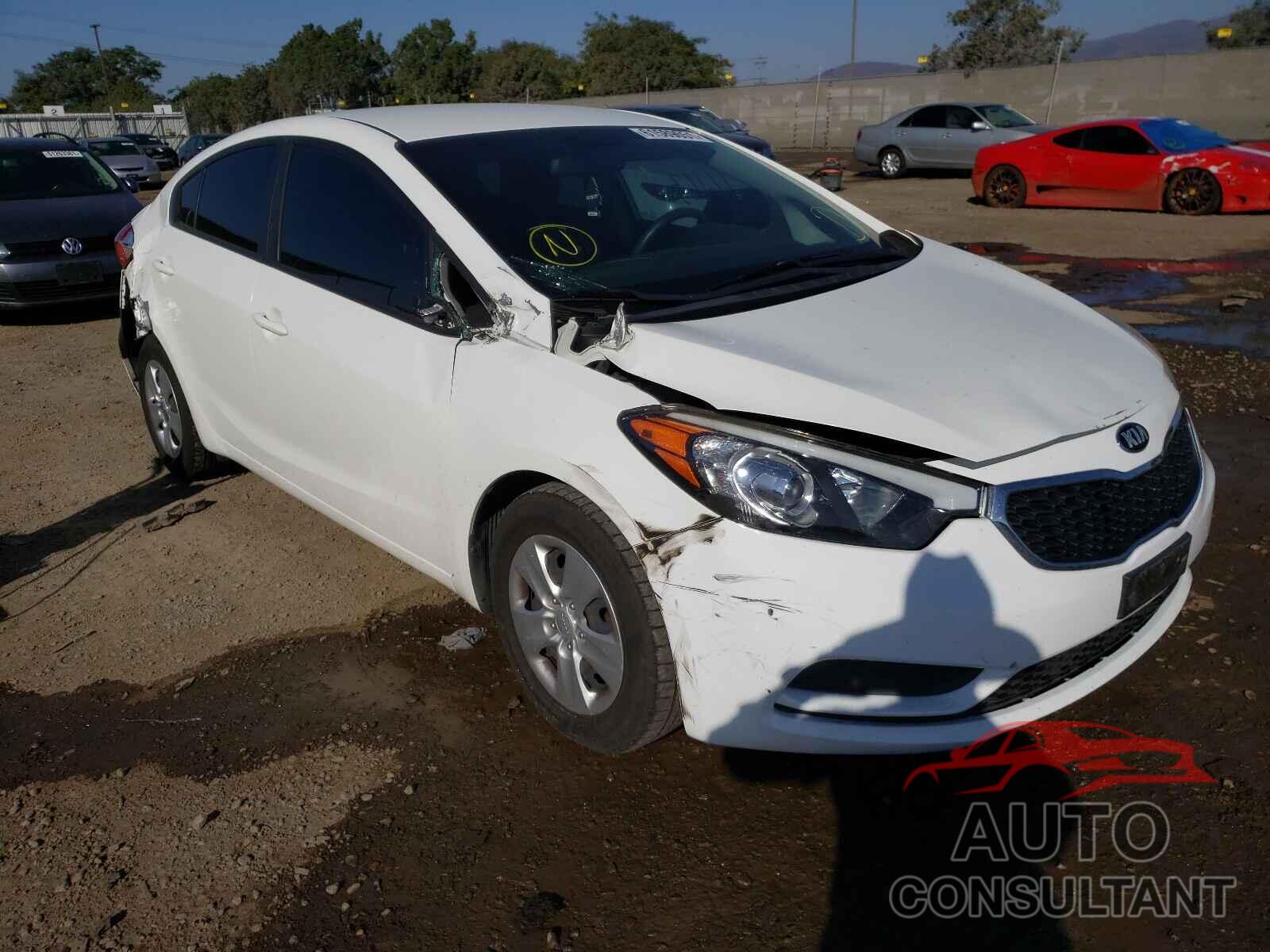 KIA FORTE 2016 - KNAFK4A64G5618527