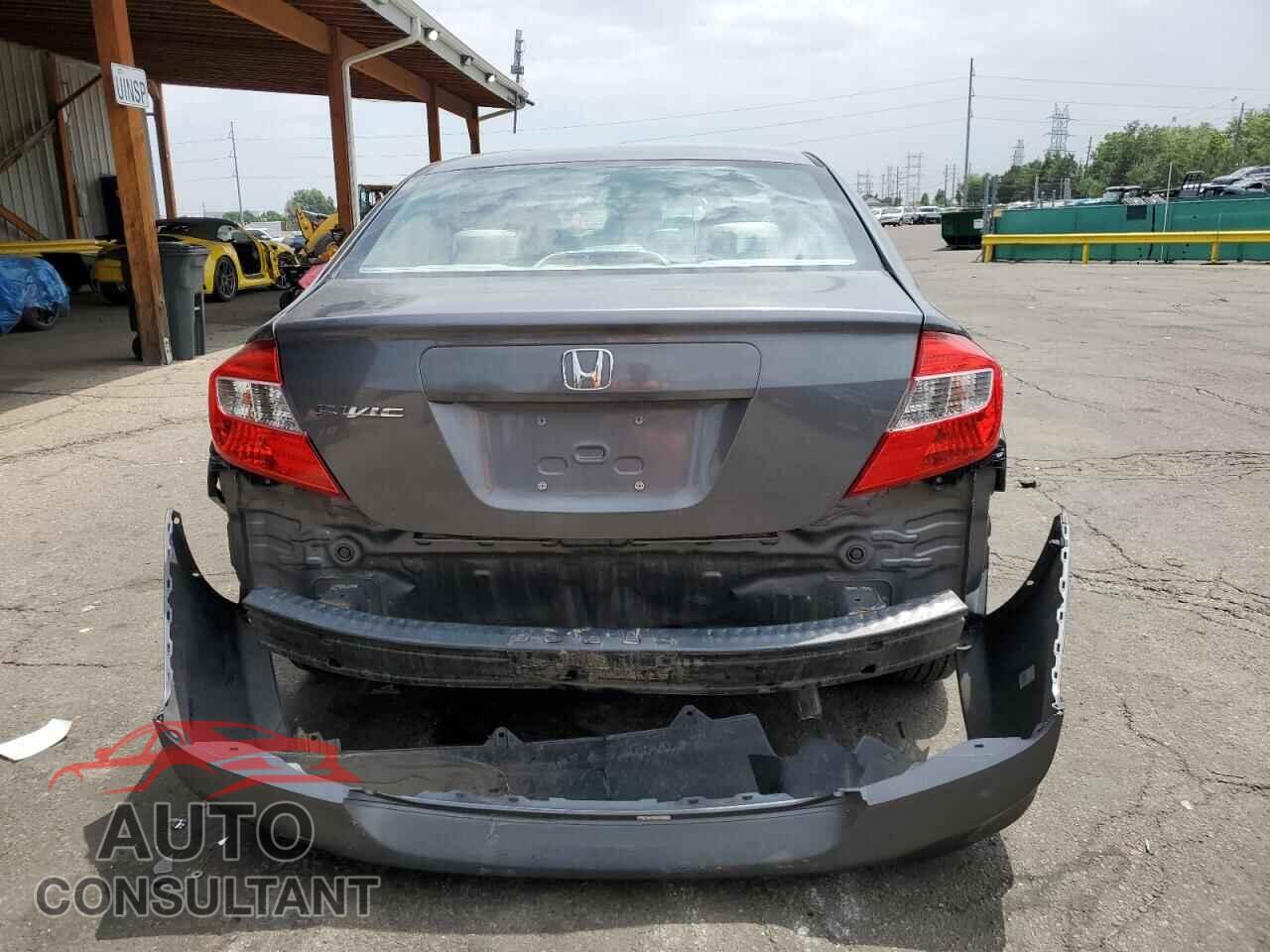 HONDA CIVIC 2012 - 19XFB2F57CE345475