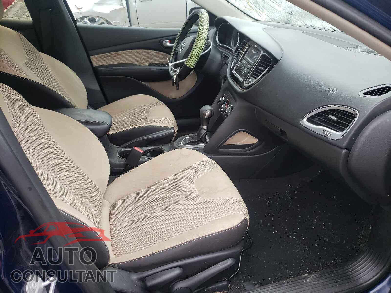 DODGE DART 2016 - 1C3CDFBBXGD503853