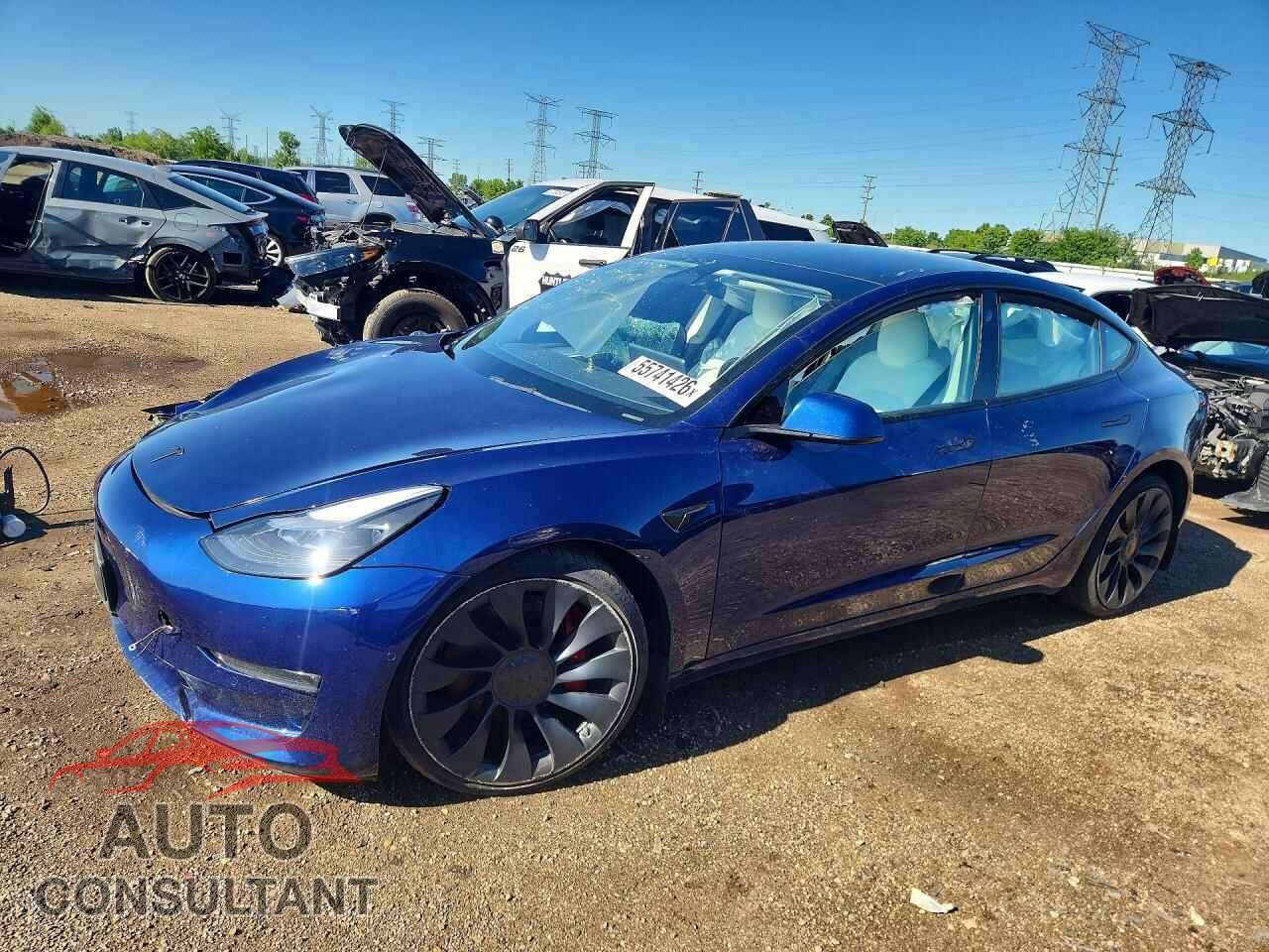 TESLA MODEL 3 2022 - 5YJ3E1EC7NF266762