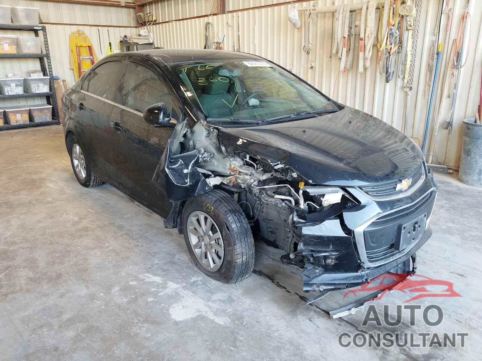 CHEVROLET SONIC 2017 - 1G1JD5SH6H4124246
