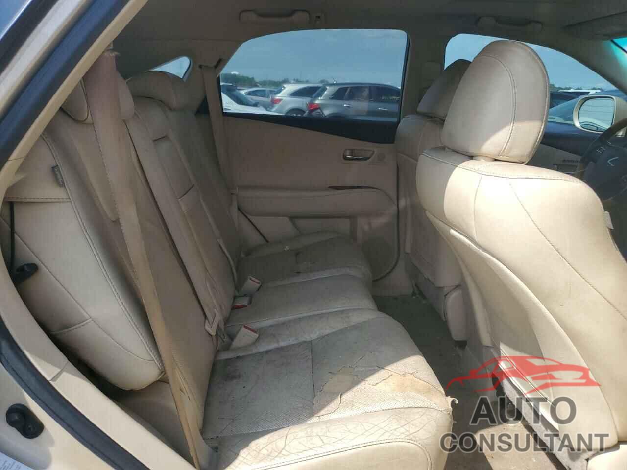 LEXUS RX350 2010 - 2T2BK1BA0AC031413
