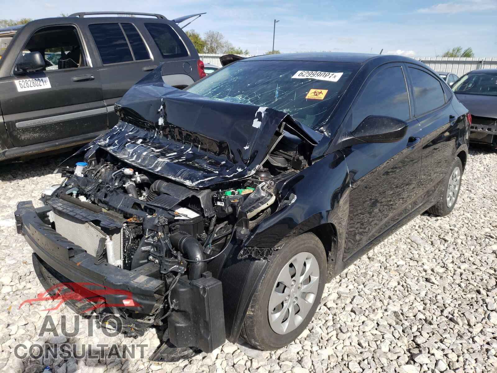 HYUNDAI ACCENT 2017 - KMHCT4AE6HU380130
