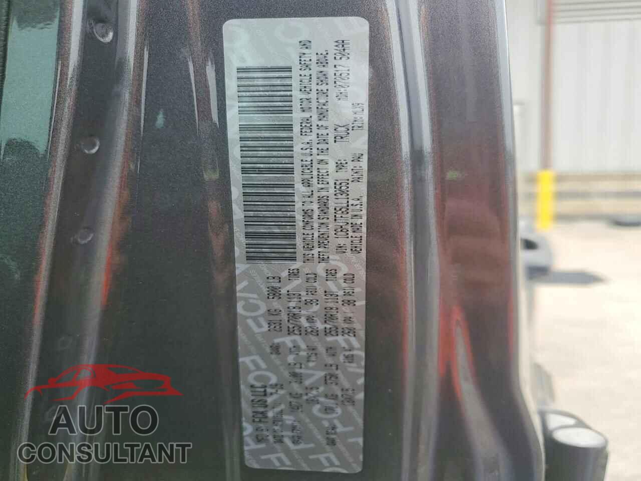 JEEP GLADIATOR 2020 - 1C6HJTFG5LL130551