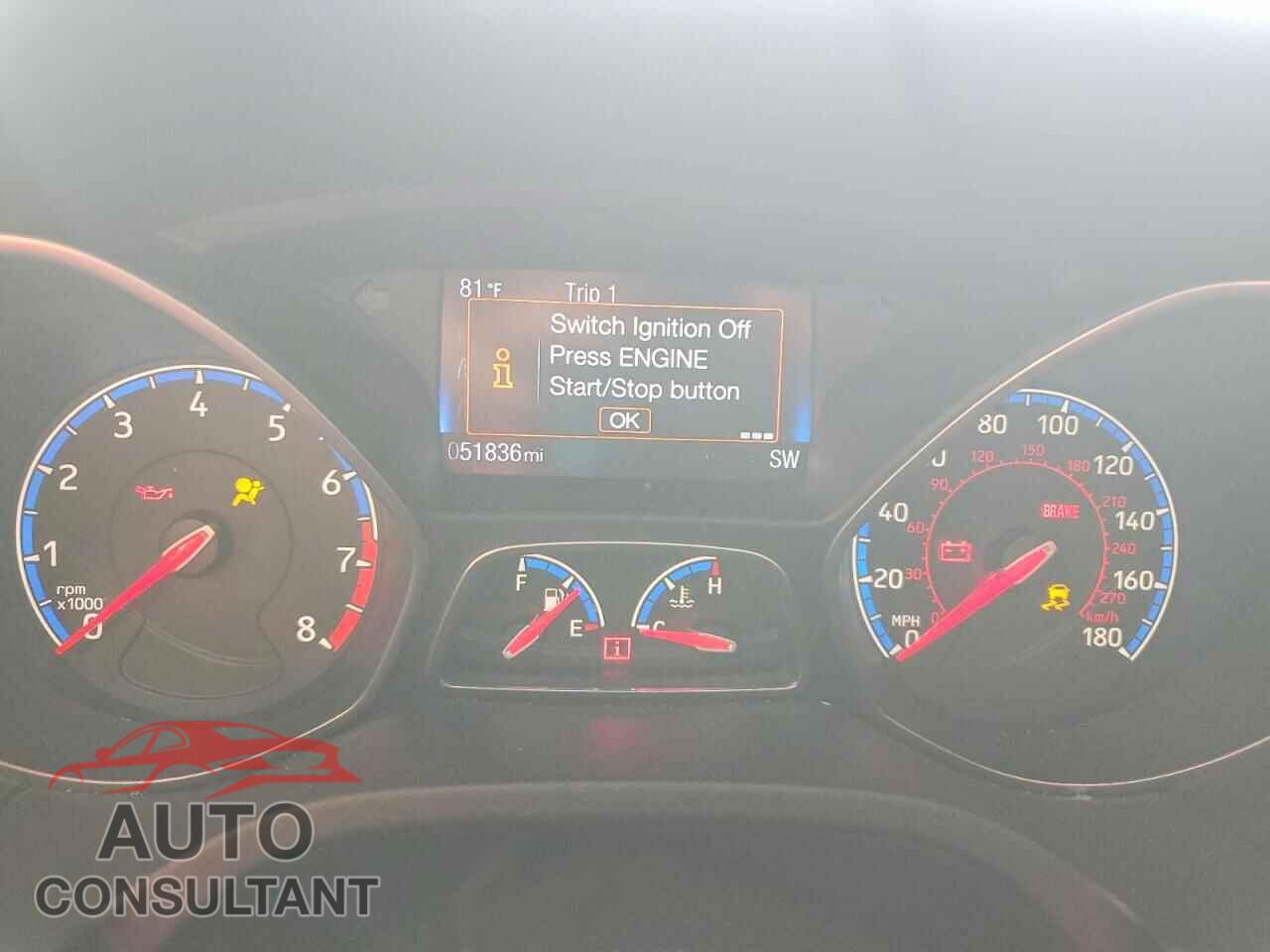 FORD FOCUS 2016 - WF0DP3TH2G4117157
