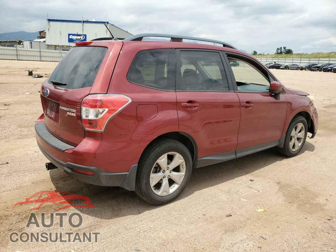 SUBARU FORESTER 2015 - JF2SJADC8FH527408
