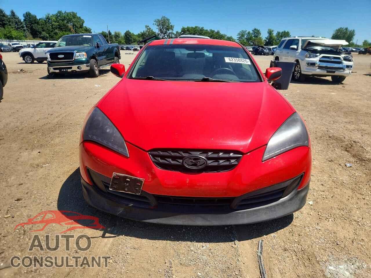 HYUNDAI GENESIS 2010 - KMHHT6KD4AU041105