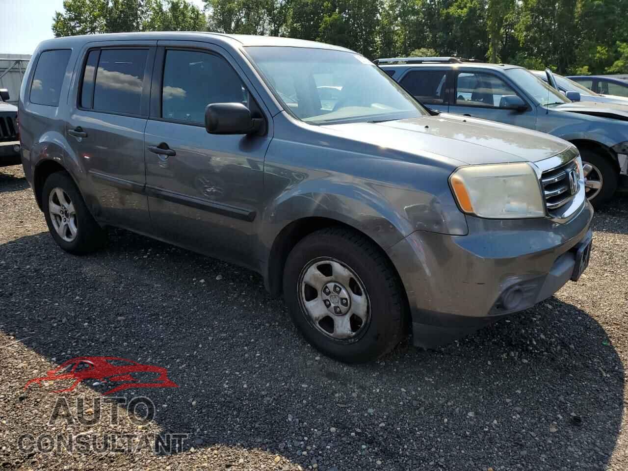 HONDA PILOT 2012 - 5FNYF4H24CB022524