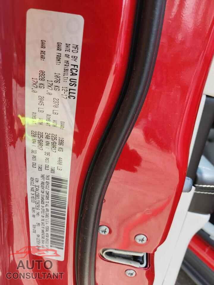 JEEP COMPASS 2018 - 3C4NJCBB3JT267916