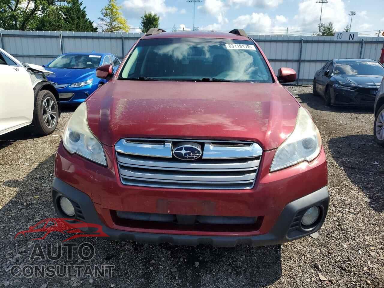 SUBARU OUTBACK 2013 - 4S4BRCCC7D3311026