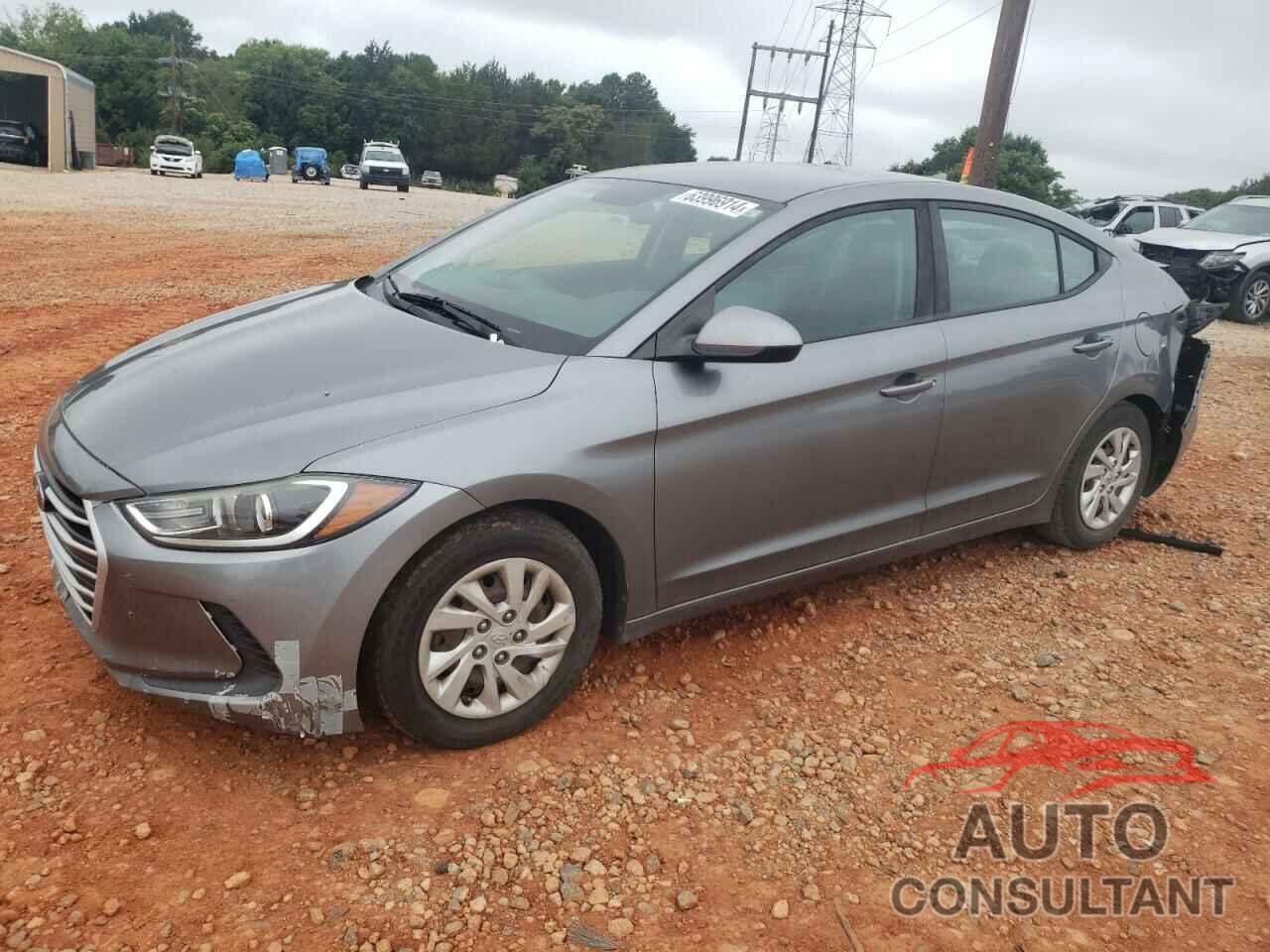 HYUNDAI ELANTRA 2017 - KMHD74LF4HU072923