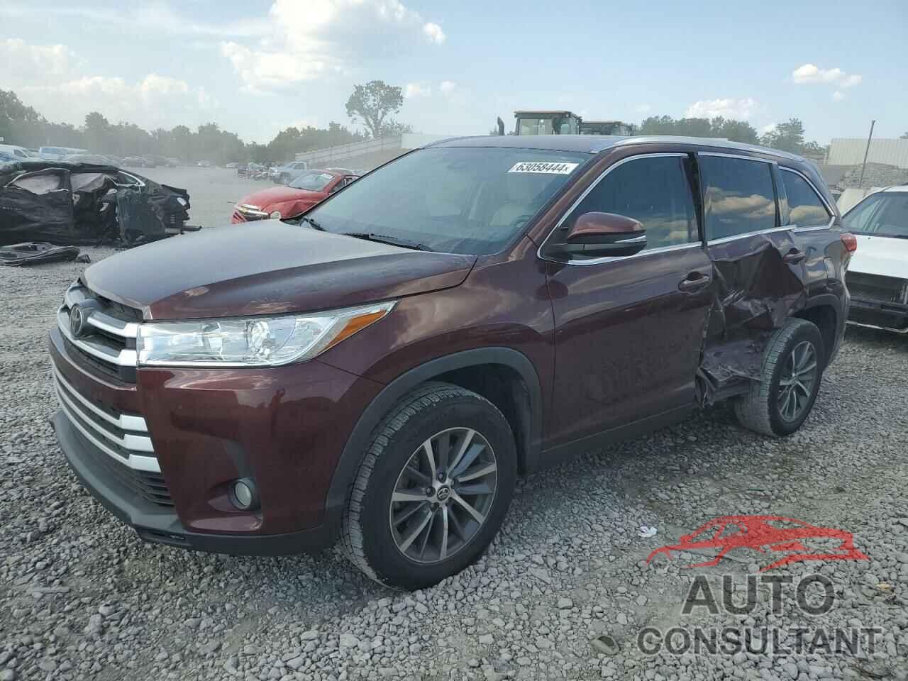 TOYOTA HIGHLANDER 2019 - 5TDKZRFH6KS336655