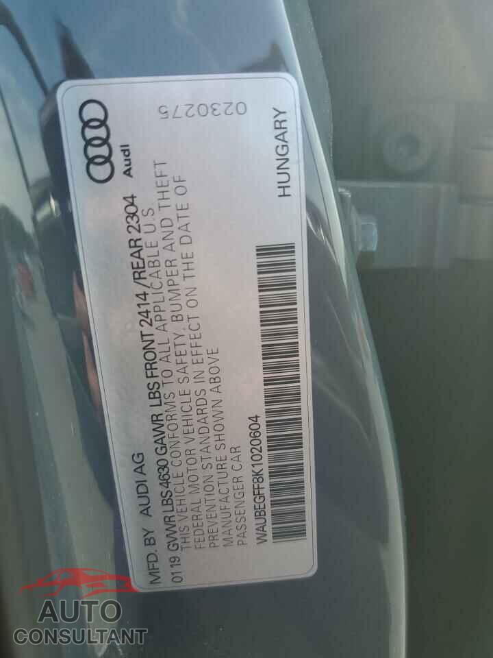 AUDI A3 2019 - WAUBEGFF8K1020604