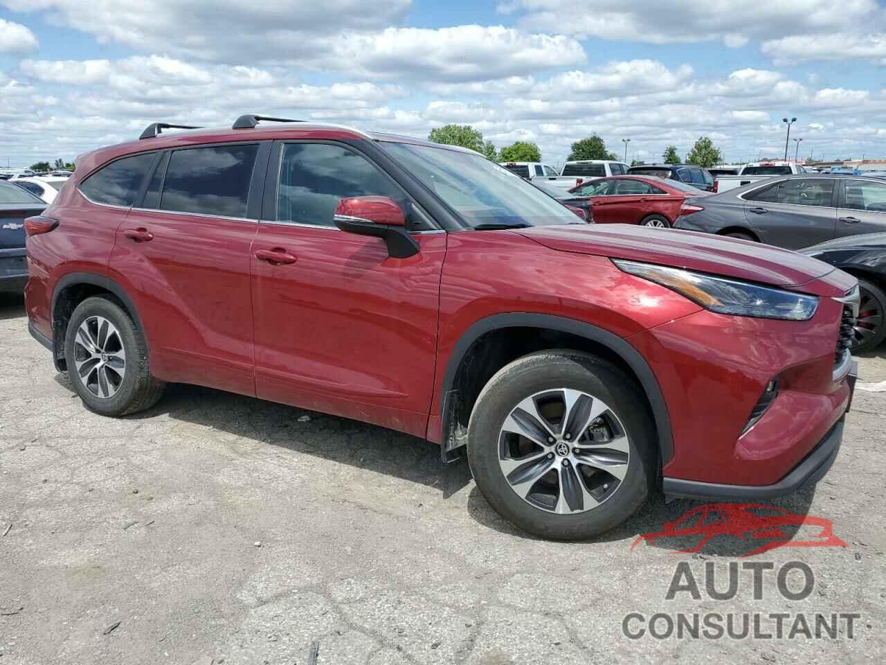 TOYOTA HIGHLANDER 2023 - 5TDKDRBH6PS045200