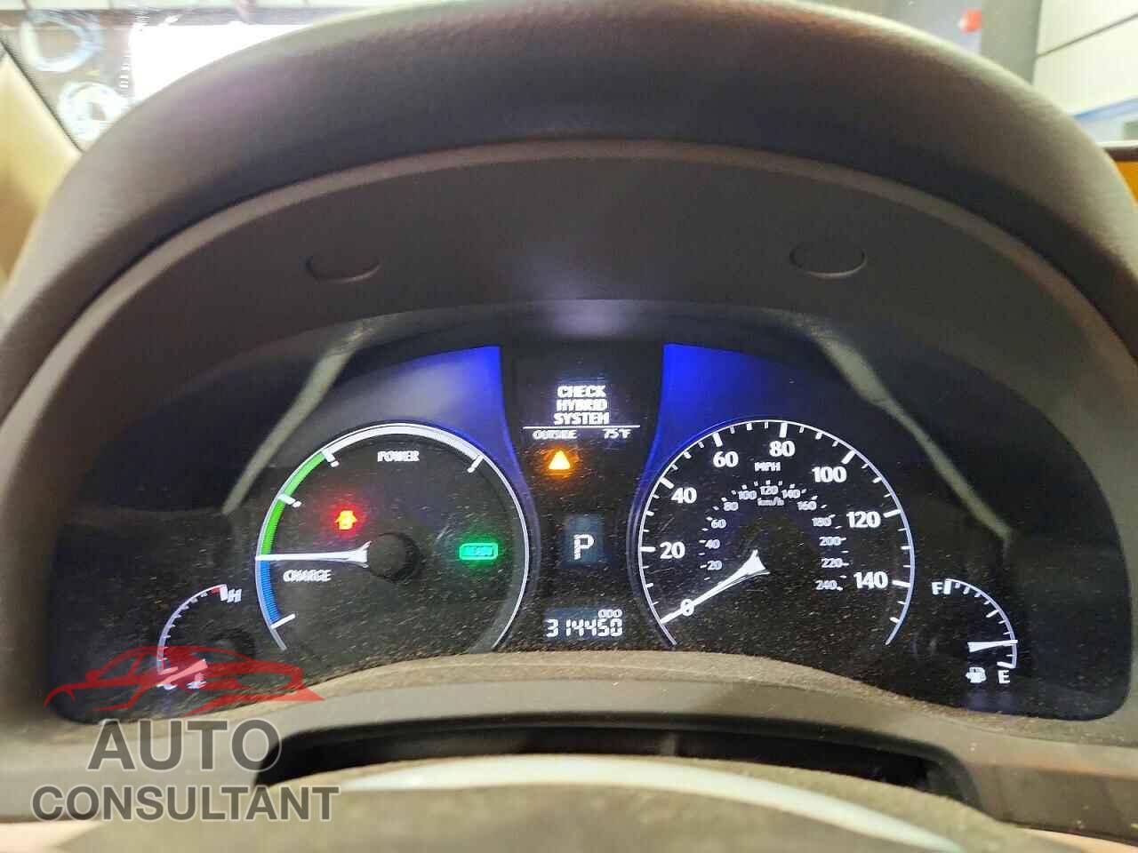 LEXUS RX450 2010 - JTJBC1BA0A2024930