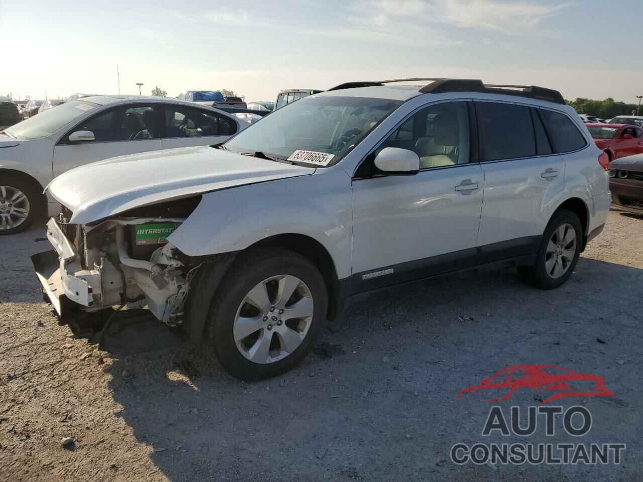 SUBARU OUTBACK 2012 - 4S4BRBKC5C3243450