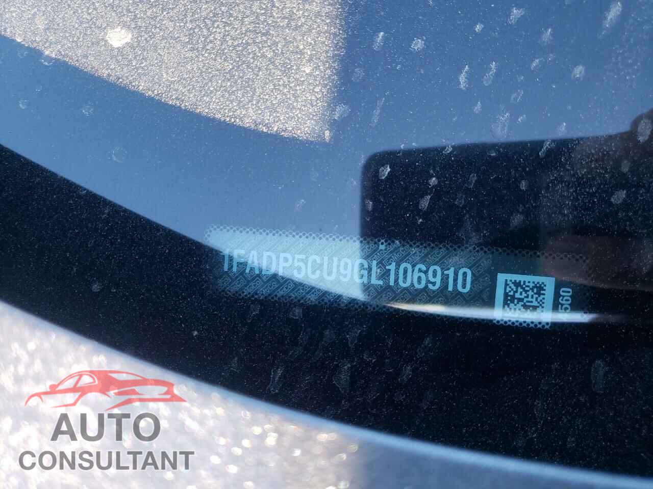 FORD CMAX 2016 - 1FADP5CU9GL106910